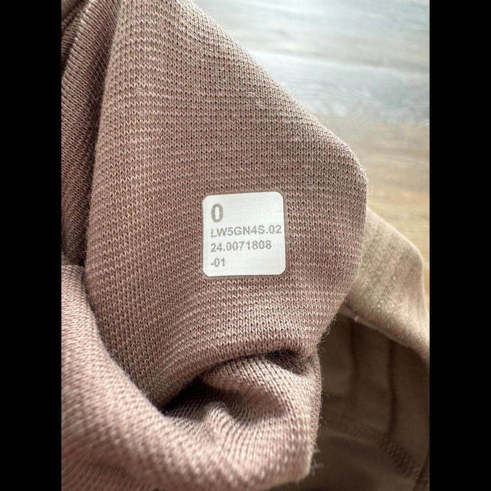 Lululemon Wunder Train Ribbed High Rise 28” Taupetastic Size 0 NWT - Picture 7 of 7